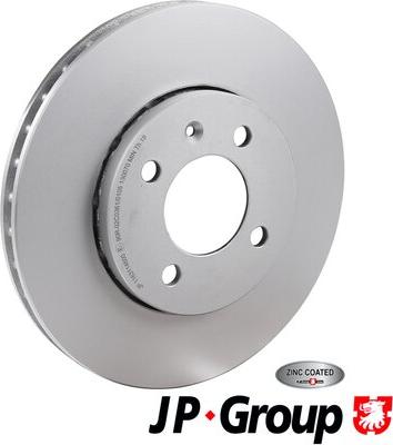 JP Group 1163114600 - Brake Disc www.autospares.lv