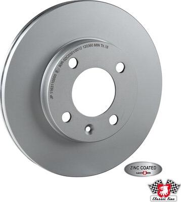 JP Group 1163110000 - Brake Disc www.autospares.lv