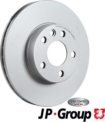 JP Group 1163111900 - Brake Disc www.autospares.lv