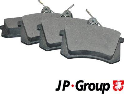 JP Group 1163705810 - Тормозные колодки, дисковые, комплект www.autospares.lv