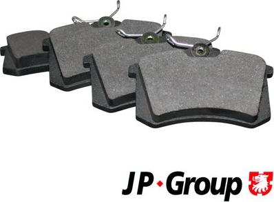 JP Group 1163705310 - Тормозные колодки, дисковые, комплект www.autospares.lv