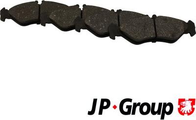 JP Group 1163708110 - Тормозные колодки, дисковые, комплект www.autospares.lv