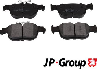 JP Group 1163713810 - Bremžu uzliku kompl., Disku bremzes www.autospares.lv