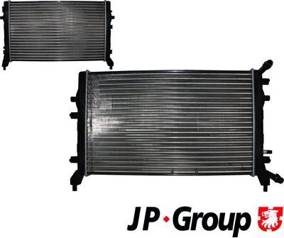 JP Group 1114208000 - Radiators, Motora dzesēšanas sistēma www.autospares.lv