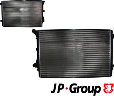 JP Group 1114208100 - Radiators, Motora dzesēšanas sistēma www.autospares.lv