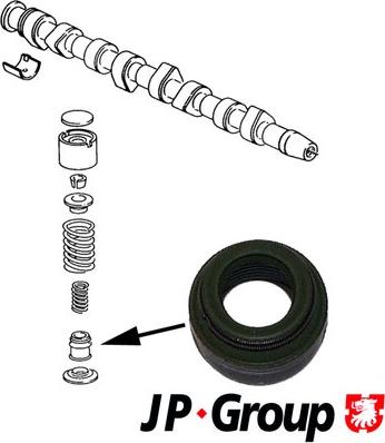 JP Group 1111352700 - Seal Ring, valve stem www.autospares.lv