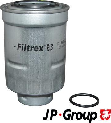 JP Group 1118705600 - Degvielas filtrs autospares.lv