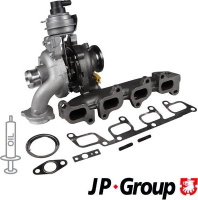 JP Group 1117404100 - Турбина, компрессор www.autospares.lv