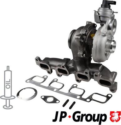 JP Group 1117404200 - Турбина, компрессор www.autospares.lv