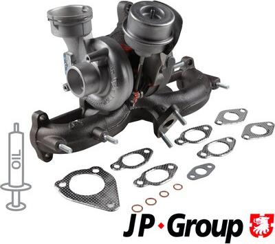 JP Group 1117404700 - Турбина, компрессор www.autospares.lv