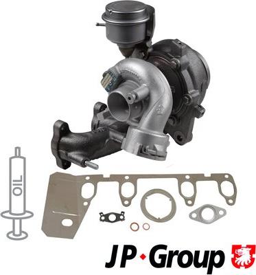 JP Group 1117406000 - Турбина, компрессор www.autospares.lv