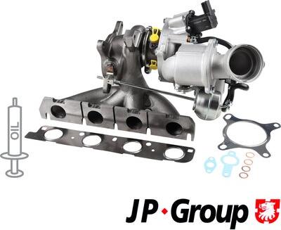 JP Group 1117408000 - Турбина, компрессор www.autospares.lv