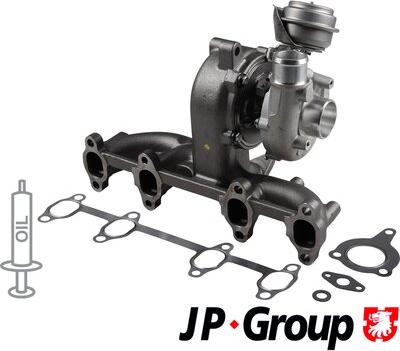 JP Group 1117407800 - Турбина, компрессор www.autospares.lv