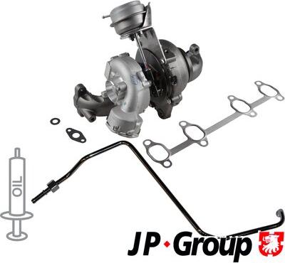 JP Group 1117800810 - Турбина, компрессор www.autospares.lv