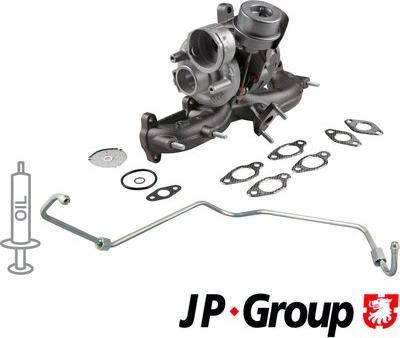 JP Group 1117801410 - Турбина, компрессор www.autospares.lv