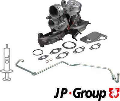 JP Group 1117801110 - Турбина, компрессор www.autospares.lv