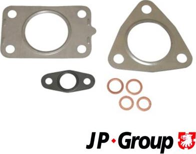 JP Group 1117752910 - Установочный комплект, турбокомпрессор www.autospares.lv