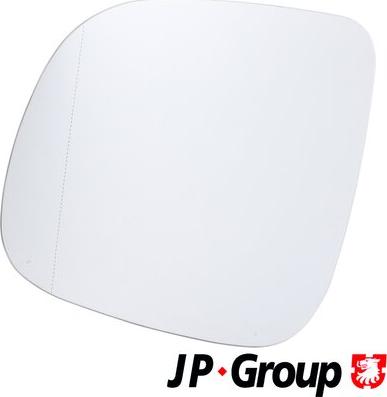 JP Group 1189305070 - Ārējais atpakaļskata spogulis www.autospares.lv