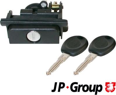 JP Group 1187700800 - Aizmugurējo durvju slēdzene www.autospares.lv