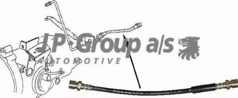 JP Group 1131000100 - Sajūga šļūtene www.autospares.lv