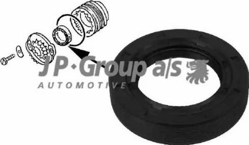 JP Group 1132101100 - Vārpstas blīvgredzens, Diferenciālis www.autospares.lv