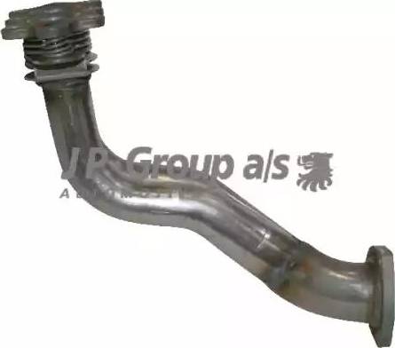 JP Group 1120208500 - Izplūdes caurule www.autospares.lv