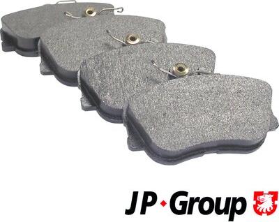 JP Group 1363600410 - Bremžu uzliku kompl., Disku bremzes www.autospares.lv