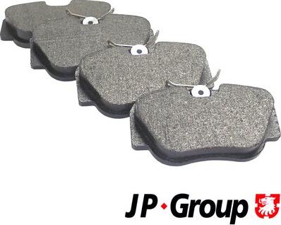 JP Group 1363600310 - Brake Pad Set, disc brake www.autospares.lv