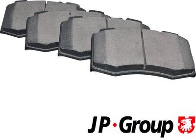 JP Group 1363602310 - Bremžu uzliku kompl., Disku bremzes www.autospares.lv