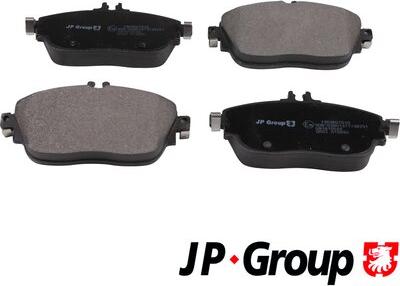 JP Group 1363607010 - Bremžu uzliku kompl., Disku bremzes www.autospares.lv