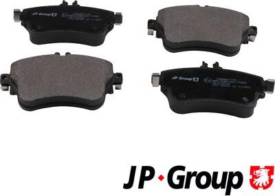 JP Group 1363607110 - Bremžu uzliku kompl., Disku bremzes www.autospares.lv