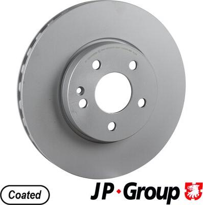 JP Group 1363109600 - Bremžu diski www.autospares.lv