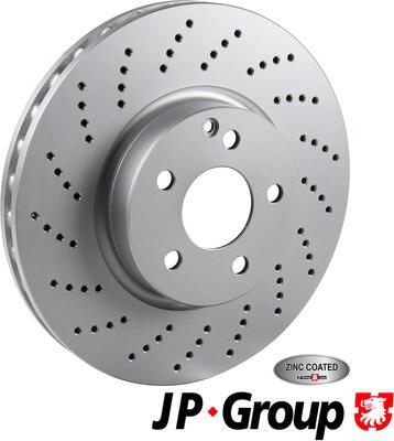 JP Group 1363101800 - Bremžu diski www.autospares.lv