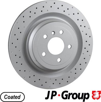 JP Group 1363204700 - Bremžu diski www.autospares.lv