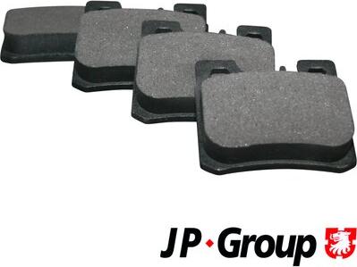 JP Group 1363700410 - Bremžu uzliku kompl., Disku bremzes www.autospares.lv