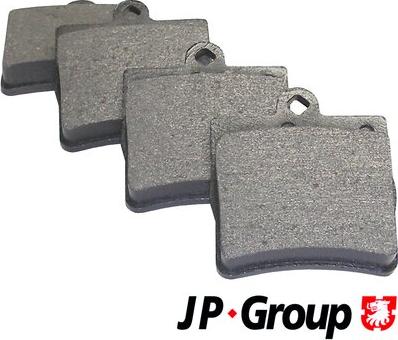 JP Group 1363700510 - Bremžu uzliku kompl., Disku bremzes www.autospares.lv