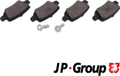 JP Group 1363701410 - Bremžu uzliku kompl., Disku bremzes www.autospares.lv