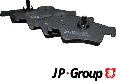 JP Group 1363701010 - Тормозные колодки, дисковые, комплект www.autospares.lv