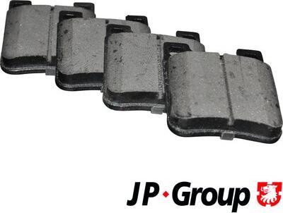 JP Group 1363702410 - Bremžu uzliku kompl., Disku bremzes www.autospares.lv