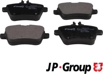 JP Group 1363702510 - Bremžu uzliku kompl., Disku bremzes www.autospares.lv