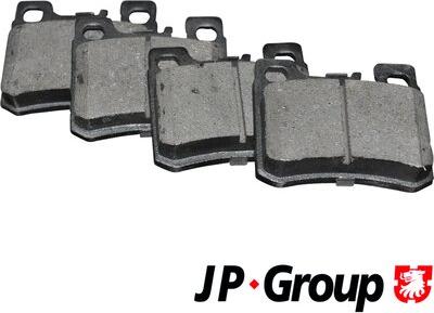 JP Group 1363702110 - Bremžu uzliku kompl., Disku bremzes www.autospares.lv