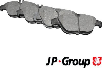 JP Group 1363702310 - Bremžu uzliku kompl., Disku bremzes www.autospares.lv