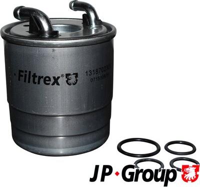 JP Group 1318702300 - Degvielas filtrs www.autospares.lv