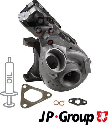 JP Group 1317403000 - Турбина, компрессор www.autospares.lv