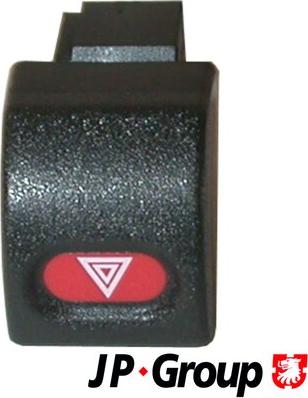 JP Group 1296300500 - Hazard Light Switch www.autospares.lv