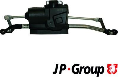 JP Group 1298100200 - Stiklu tīrītāja sviru un stiepņu sistēma www.autospares.lv