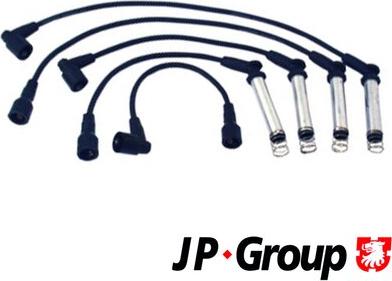 JP Group 1292001510 - Augstsprieguma vadu komplekts www.autospares.lv