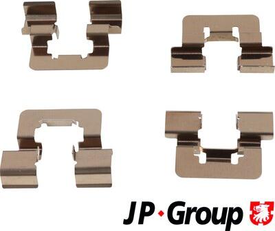 JP Group 1264005210 - Piederumu komplekts, Disku bremžu uzlikas www.autospares.lv