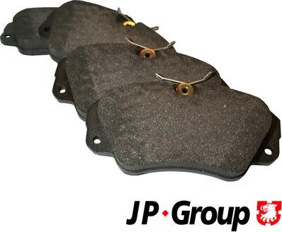 JP Group 1263600110 - Brake Pad Set, disc brake www.autospares.lv