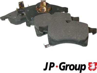 JP Group 1263600310 - Тормозные колодки, дисковые, комплект www.autospares.lv